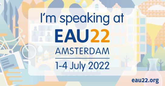 I am speaking at EAU22